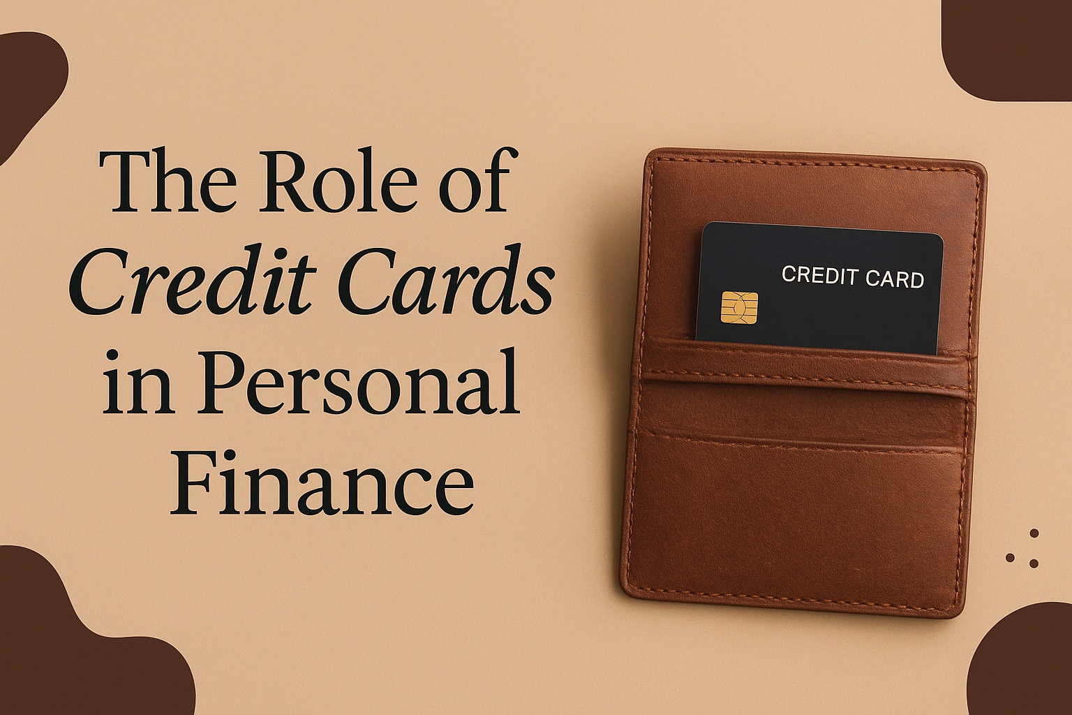 The Role of Credit Cards in Personal Finance